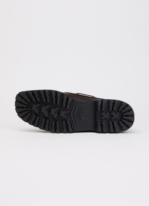 Clarks Originals Yukoner bootschoen van leer - detail 4 donkerbruin