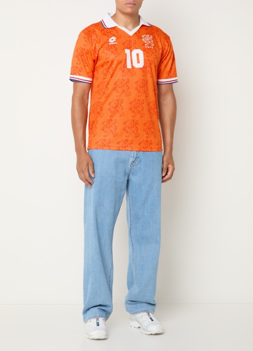 Classic Football Shirts 1994 Netherlands Bergkamp - voorkant 4 orange
