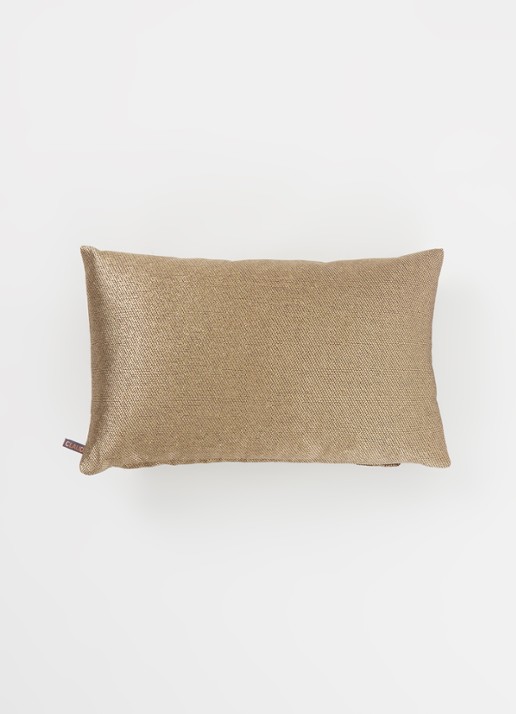 Claudi  Diamo sierkussen 30 x 45 cm - voorkant 2 goud