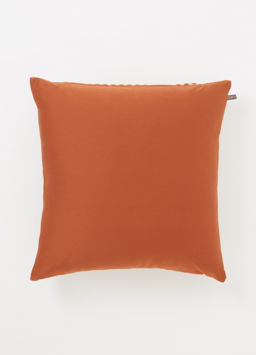 Claudi Dionne sierkussen 45 x 45 cm - voorkant 2 roestbruin