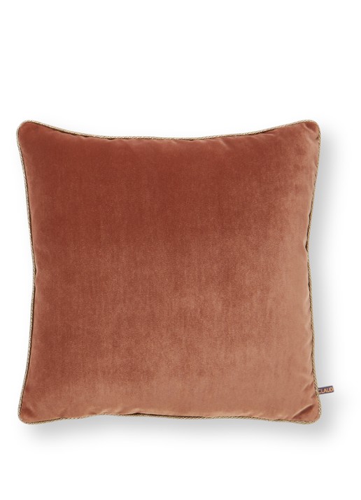 Claudi Eco Rosana sierkussen 45 x 45 cm - voorkant oudroze