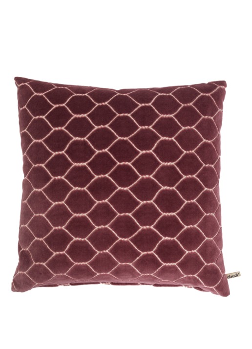 Claudi Farray sierkussen 50 x 50 cm - voorkant 3 paars