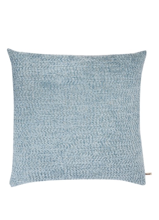 Claudi Lovely sierkussen 60 x 60 cm  - voorkant staalblauw