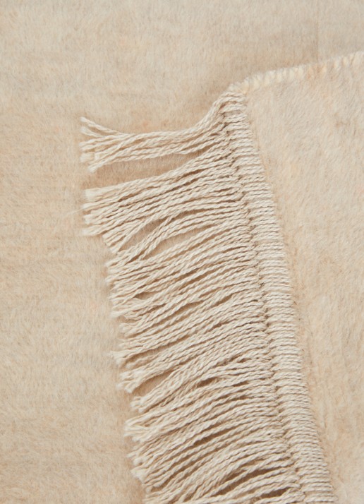 Claudi Paulos plaid 150 x 200 cm - detail 3 beige