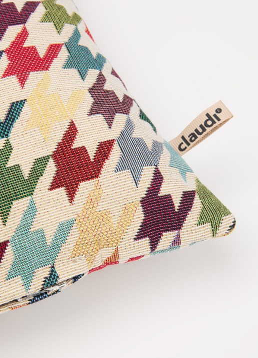 Claudi Pied sierkussen 30 x 45 cm  - detail 4 multicolor