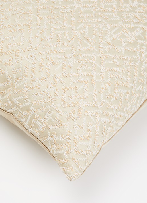 Claudi Tradu sierkussen 45 x 45 cm - detail 4 beige