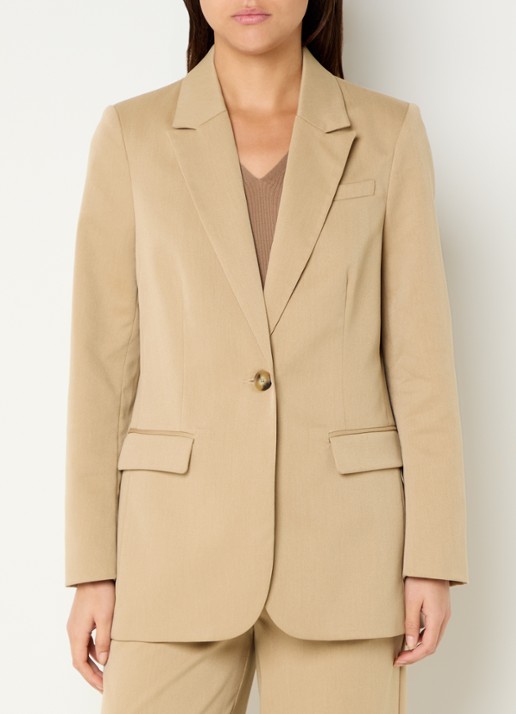 Claudia Sträter Oversized blazer met klepzakken