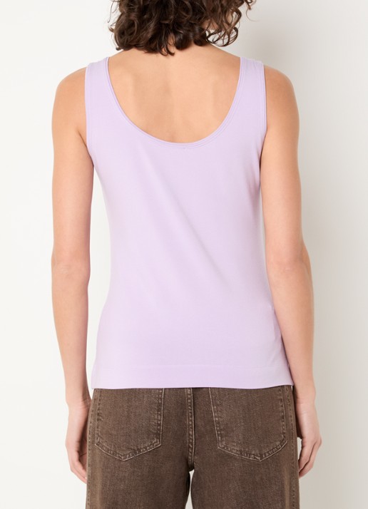 Claudia Sträter Tanktop met ronde hals - achterkant 3 lila