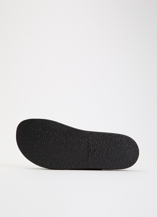 Claudie Pierlot Adagio sandaal van leer - detail 5 zwart