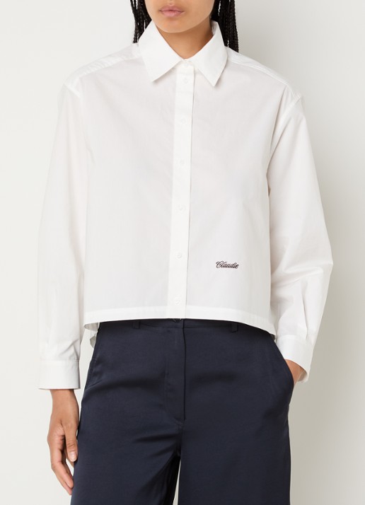 Claudie Pierlot Blouse met sjaalkraag
