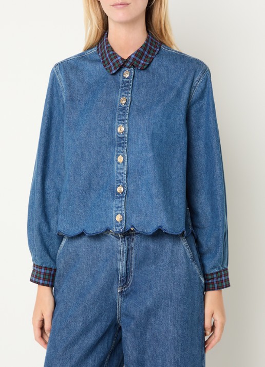 Claudie Pierlot Blouse van denim