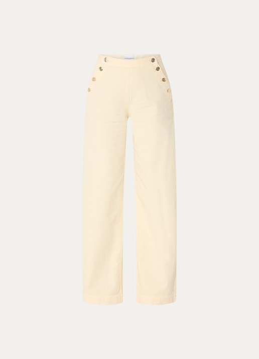 Claudie Pierlot Denise high waist straight leg jeans met gekleurde wassing