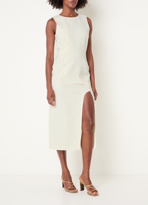 Claudie Pierlot Maxi blazerjurk met split