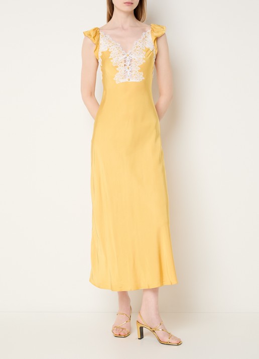 Claudie Pierlot Midi jurk met cut-out detail