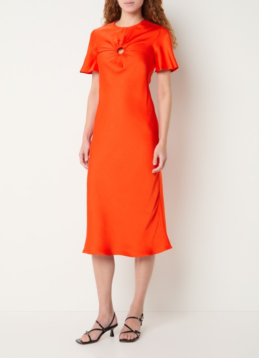 Claudie Pierlot Midi jurk van satijn