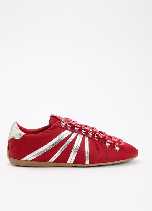 Claudie Pierlot Swing sneaker met metallic details