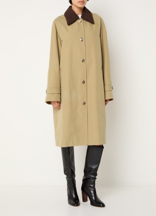 Claudie Pierlot Trenchcoat met steekzakken