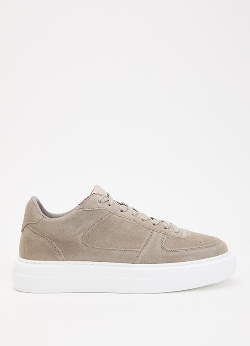 Cleens Sneaker van suède