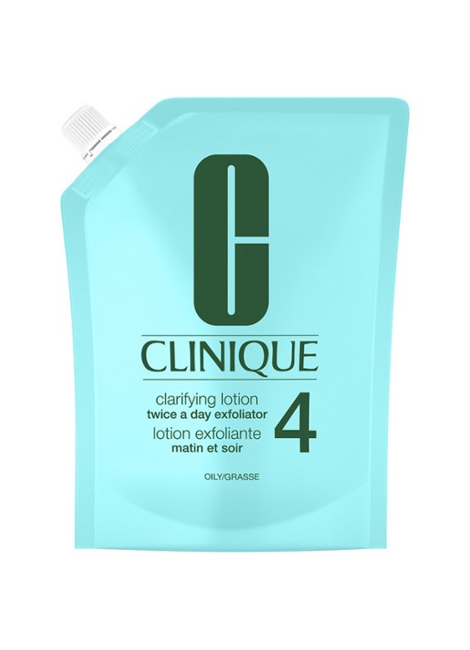 Clinique All About Clean Exfoliating Lotion 4 Refill - navulling gezichtsreiniging  - voorkant undefined