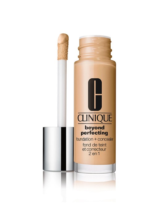 Clinique Beyond Perfecting Foundation + Concealer - voorkant linen