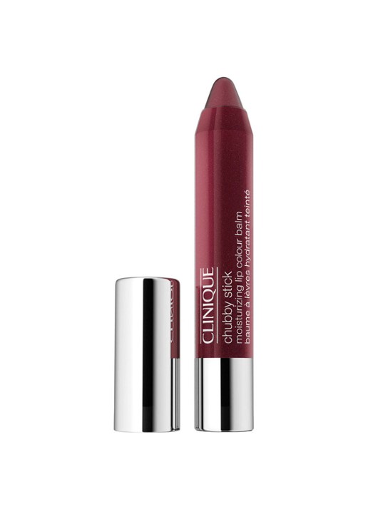 Clinique Chubby Stick Moisturizing Lip Colour Balm - getinte lipbalsem - voorkant woppin watermelon
