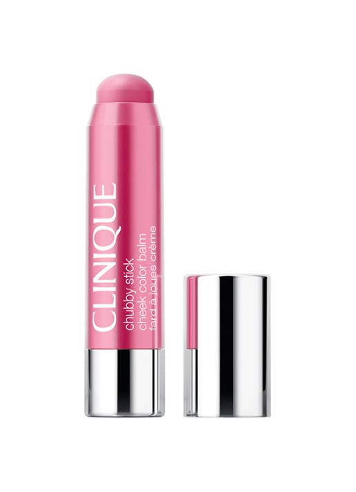 Clinique Chubby Stick™ Cheek Color Balm - blush - voorkant 6 06 poppin' pink