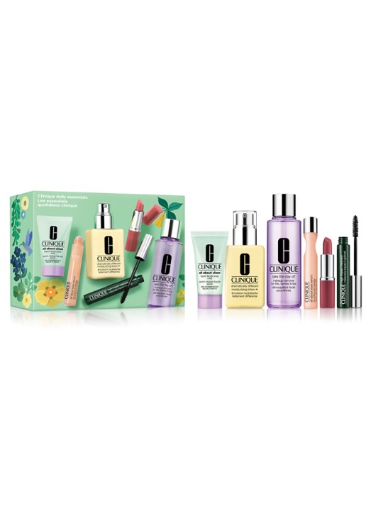 Clinique Clinique Daily Essentials Skincare + Makeup Set - verzorgingsset
