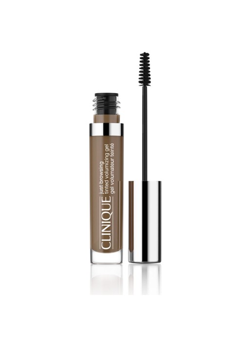 Clinique Just Browsing™Tinted Volumizing Gel - wenkbrauwgel - voorkant 3 soft brown