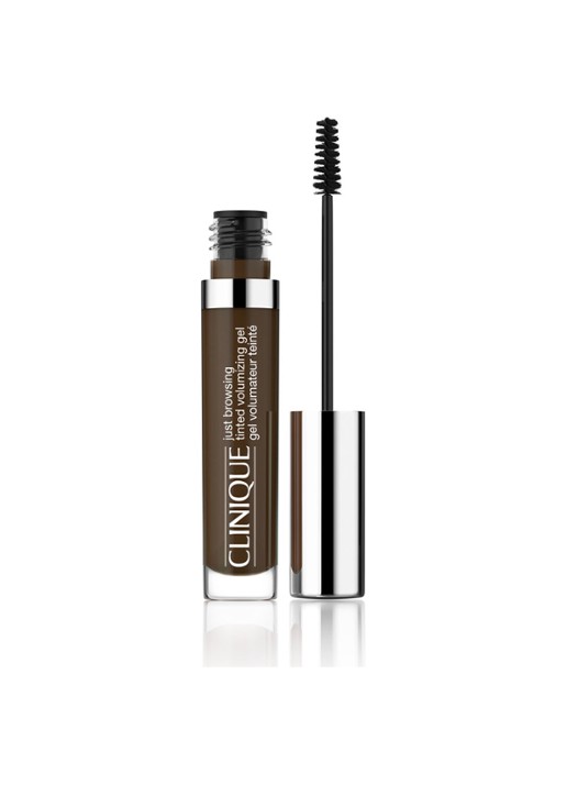 Clinique Just Browsing™Tinted Volumizing Gel - wenkbrauwgel - voorkant ebony