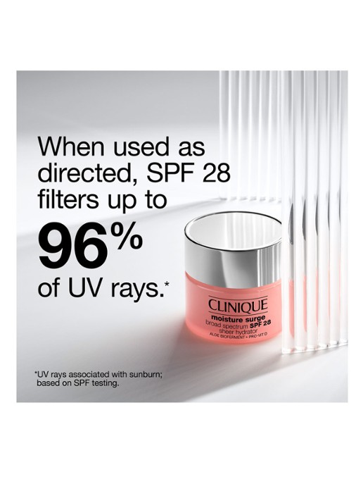 Clinique Moisture Surge™ Broad Spectrum Sheer Hydrator SPF 25 - hydraterende dag-en nachtcreme - detail 5 undefined