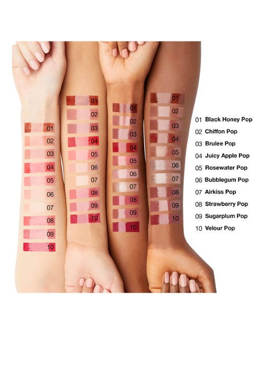 Clinique Pop Plush Creamy Lip Gloss - lipgloss - detail 4 bubblegum pop