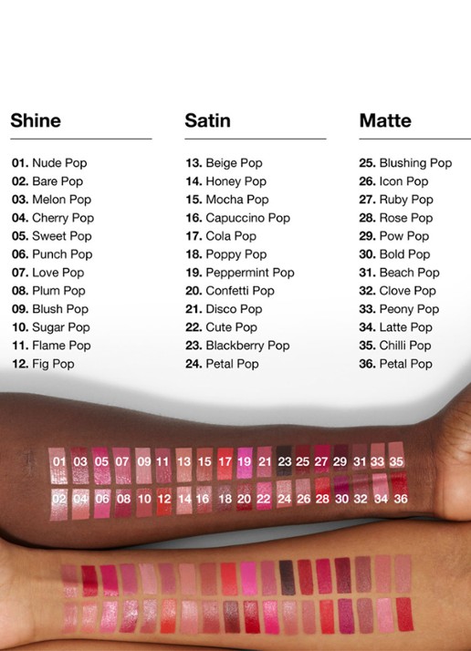 Clinique Pop™ Longwear Lipstick Satin - detail 5 14 honey pop