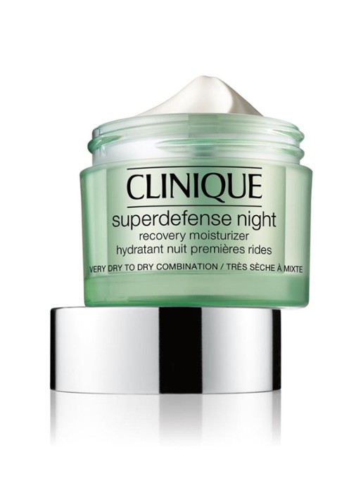 Clinique Superdefense Night Cream - droge/gecombineerde huid - nachtcrème - voorkant 2 undefined