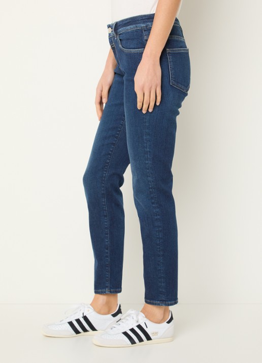 CLOSED Baker high waist slim fit jeans met donkere wassing - detail 2 indigo