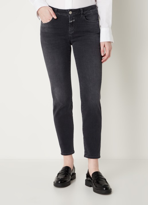 CLOSED Baker low waist cropped slim fit jeans met stretch