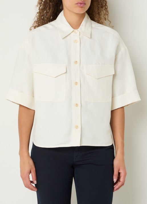CLOSED Blouse met borstzakken