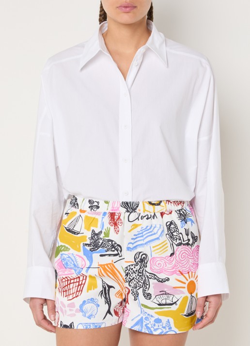 CLOSED Blouse van katoen