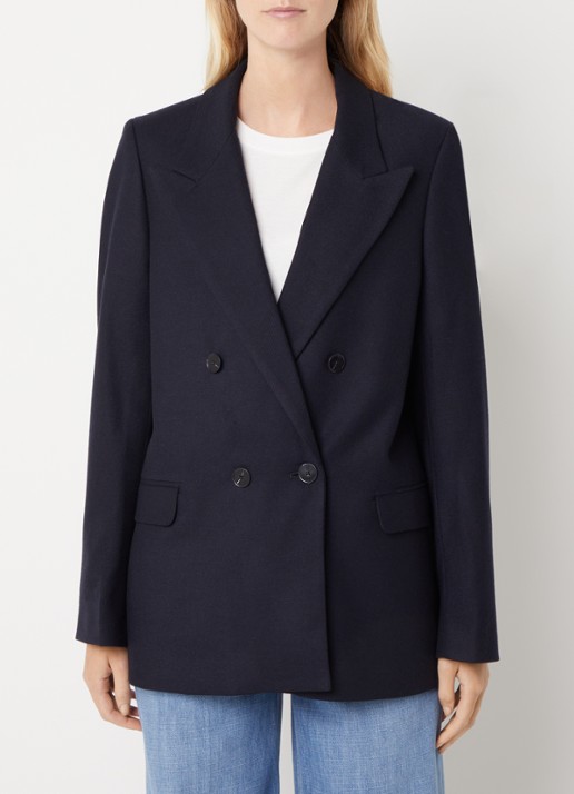 CLOSED Double-breasted blazer in wolblend