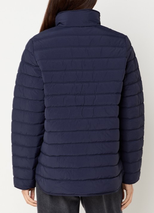 CLOSED Gewatteerd jack met ritszakken - achterkant donkerblauw
