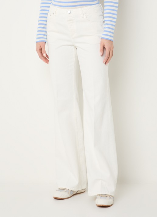 CLOSED Gillan high waist loose fit jeans met gekleurde wassing