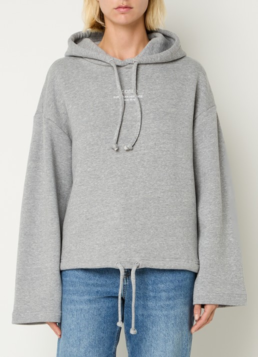 CLOSED Hoodie met logo