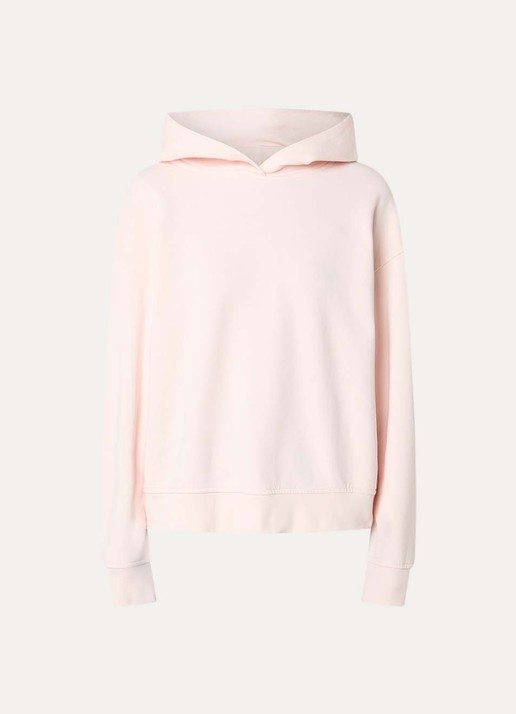 CLOSED Hoodie met logo - voorkant 4 lichtroze
