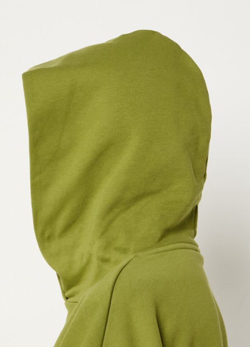 CLOSED Hoodie van  katoen met logoborduring - detail 2 groen