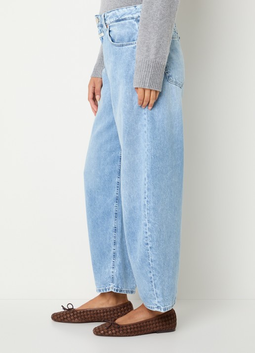 CLOSED Jazzie balloon fit jeans met medium waassing - detail 5 jeans