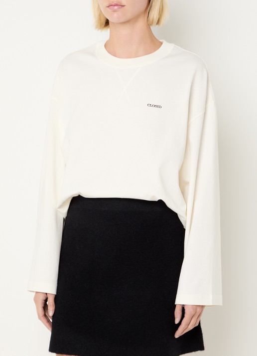 CLOSED Longsleeve met logo
