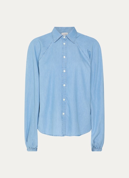 CLOSED Raglan blouse met ballonmouw - voorkant 3 jeans