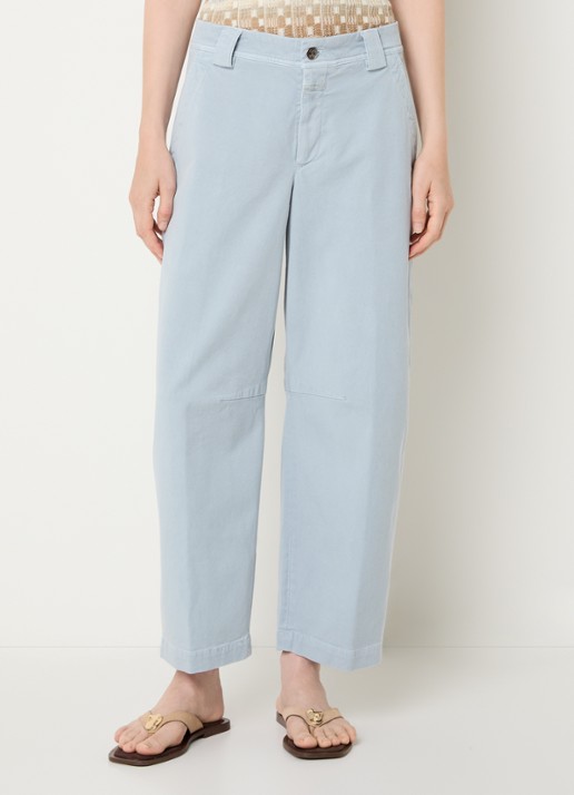CLOSED Romi high waist straight leg jeans met lichte wassing