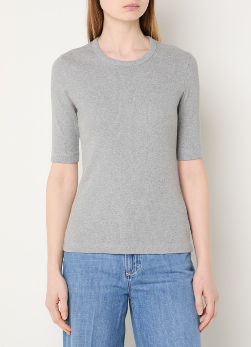 CLOSED T-shirt met ronde hals
