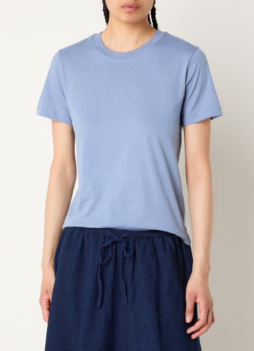 CLOSED T-shirt van  katoen met gemêleerd dessin