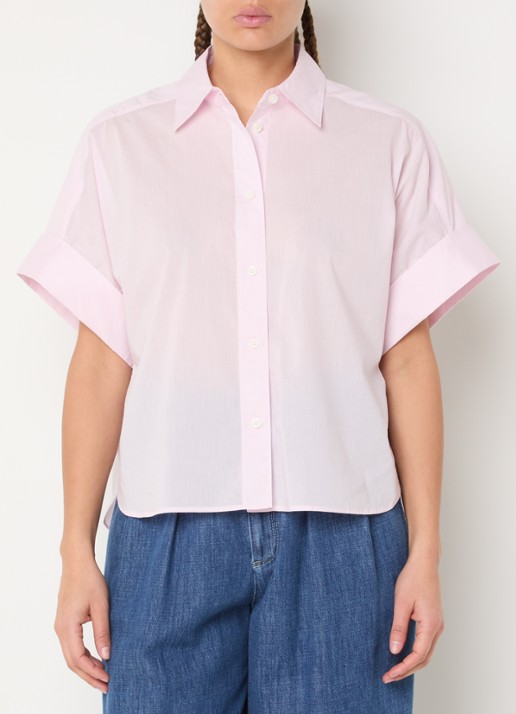 CLOSED Turn-up blouse van katoen